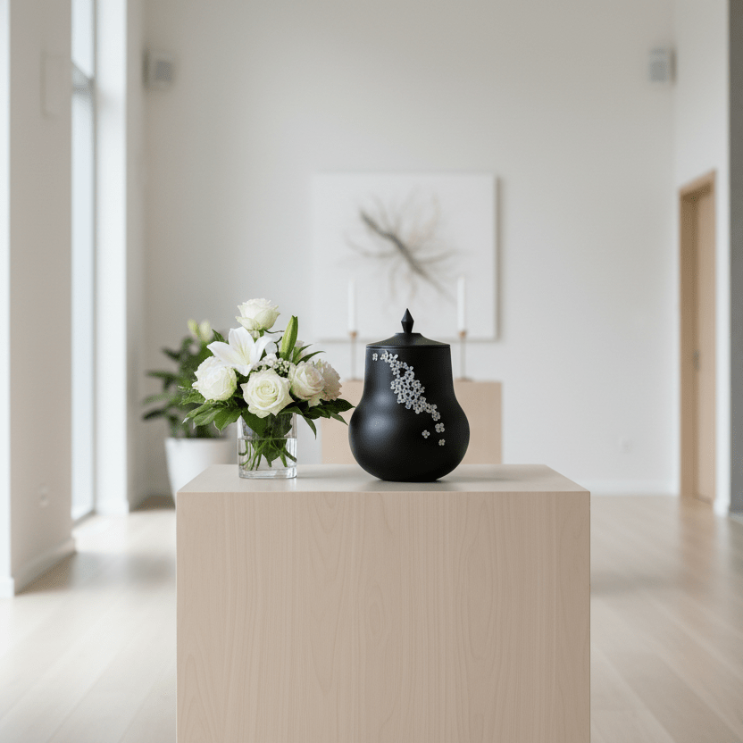 Blossom Cremation Urn Funeral - Afterlife Vessel