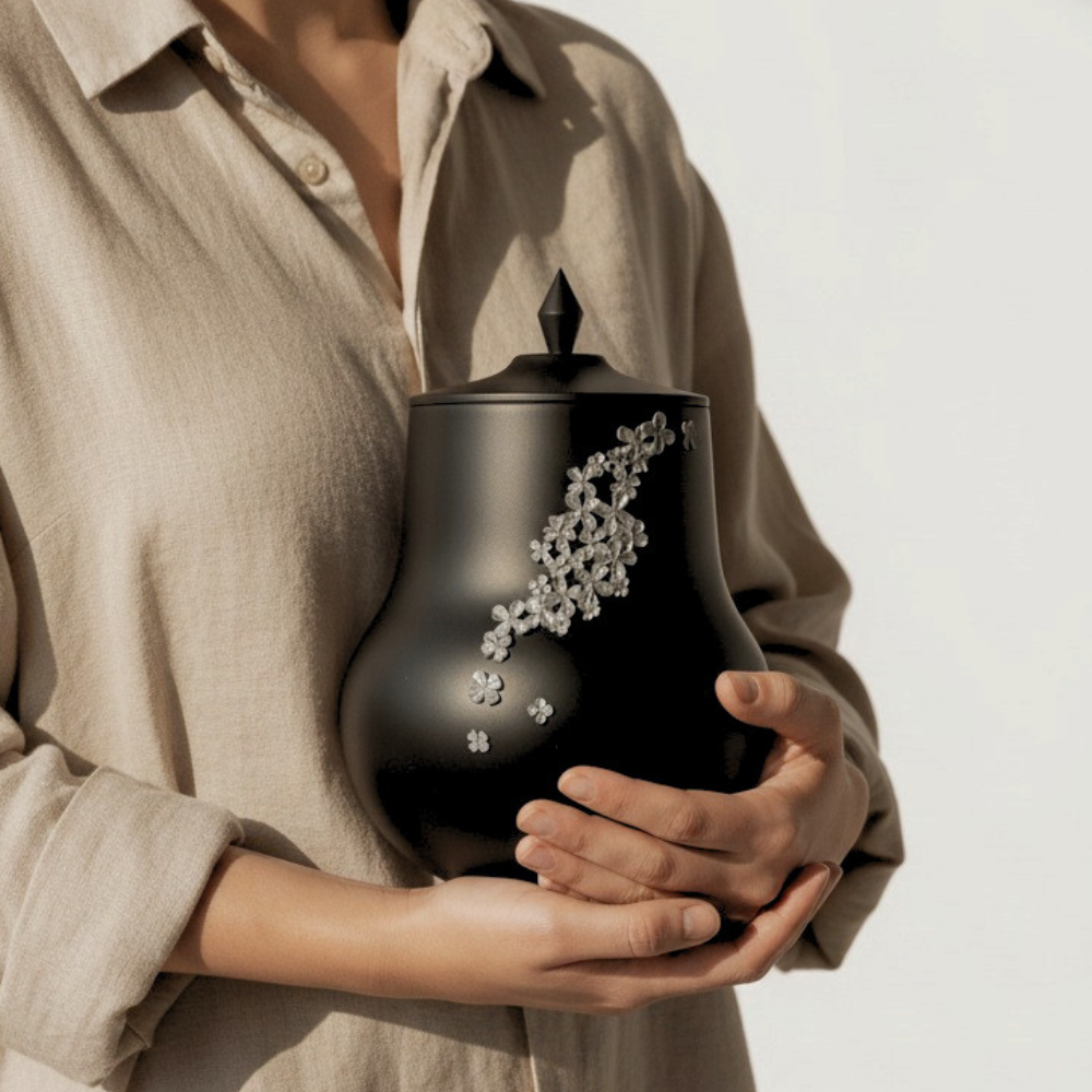 Blossom Handcrafted Urn - Afterlife Vessel