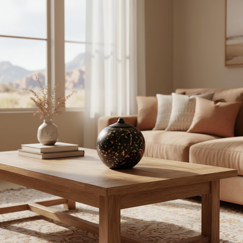 Solstice Wooden Cremation Urn - Afterlife Vessel